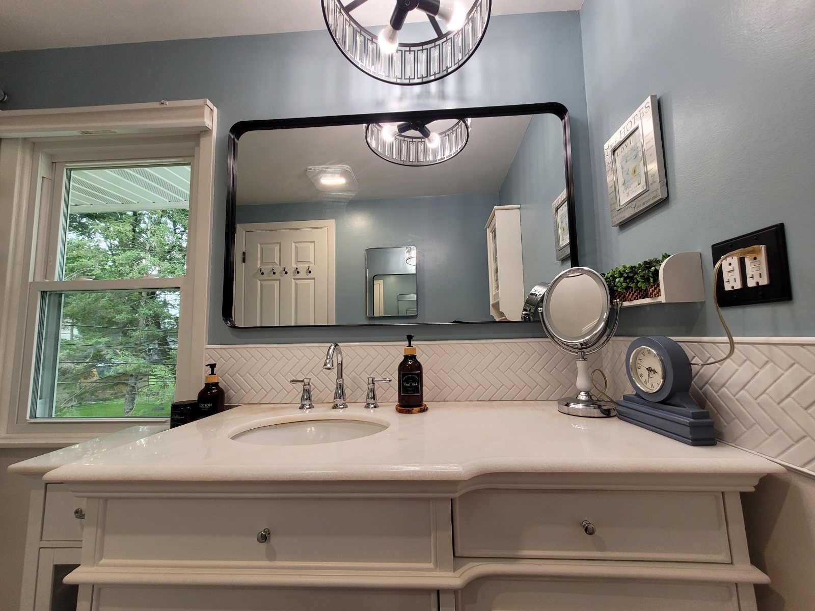 Custom Bathroom Vanity by Mosaic Services
